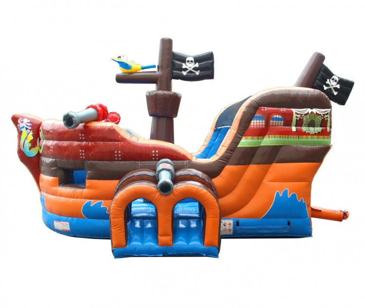 Pirate Deluxe Slide & Bounce House Combo