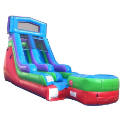 15' Rainbow Water Slide