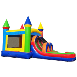 inflatable bounce house water slide kids rainbow4 1745893109 Kids Rainbow Castle Dry